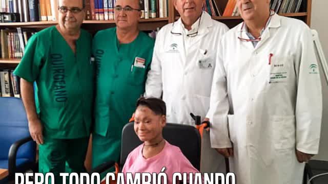 El sorprendente cambio de la niña serpiente