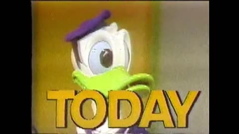 Clarence "Ducky" Nash & Donald Duck - The Today Show with Gene Shalit (1981)