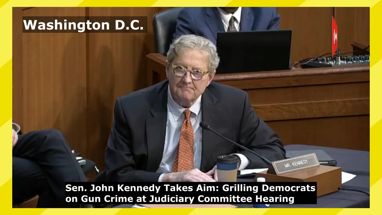 Kennedy Takes Aim: Grilling Democrats on Gun Crime at Judiciary Committee Hearing