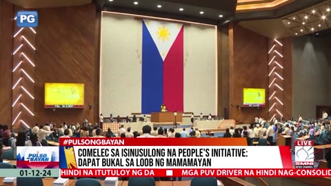 COMELEC sa isinusulong na People's Initiative: Dapat bukal sa loob ng mamamayan