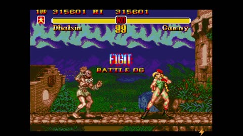 Super Street Fighter Dhalsim Playthrough