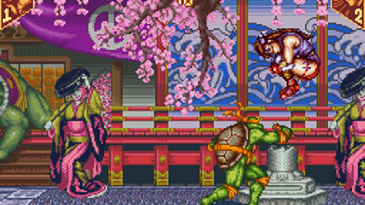 $ LET'S PLAY Teenage Mutant Ninja Turtles Tournament Fighters STORY MODE