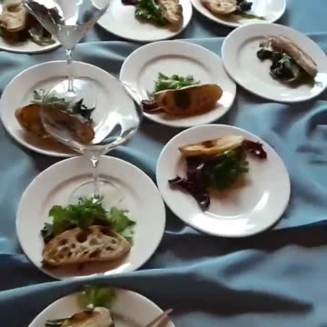 Beautiful salad & bread