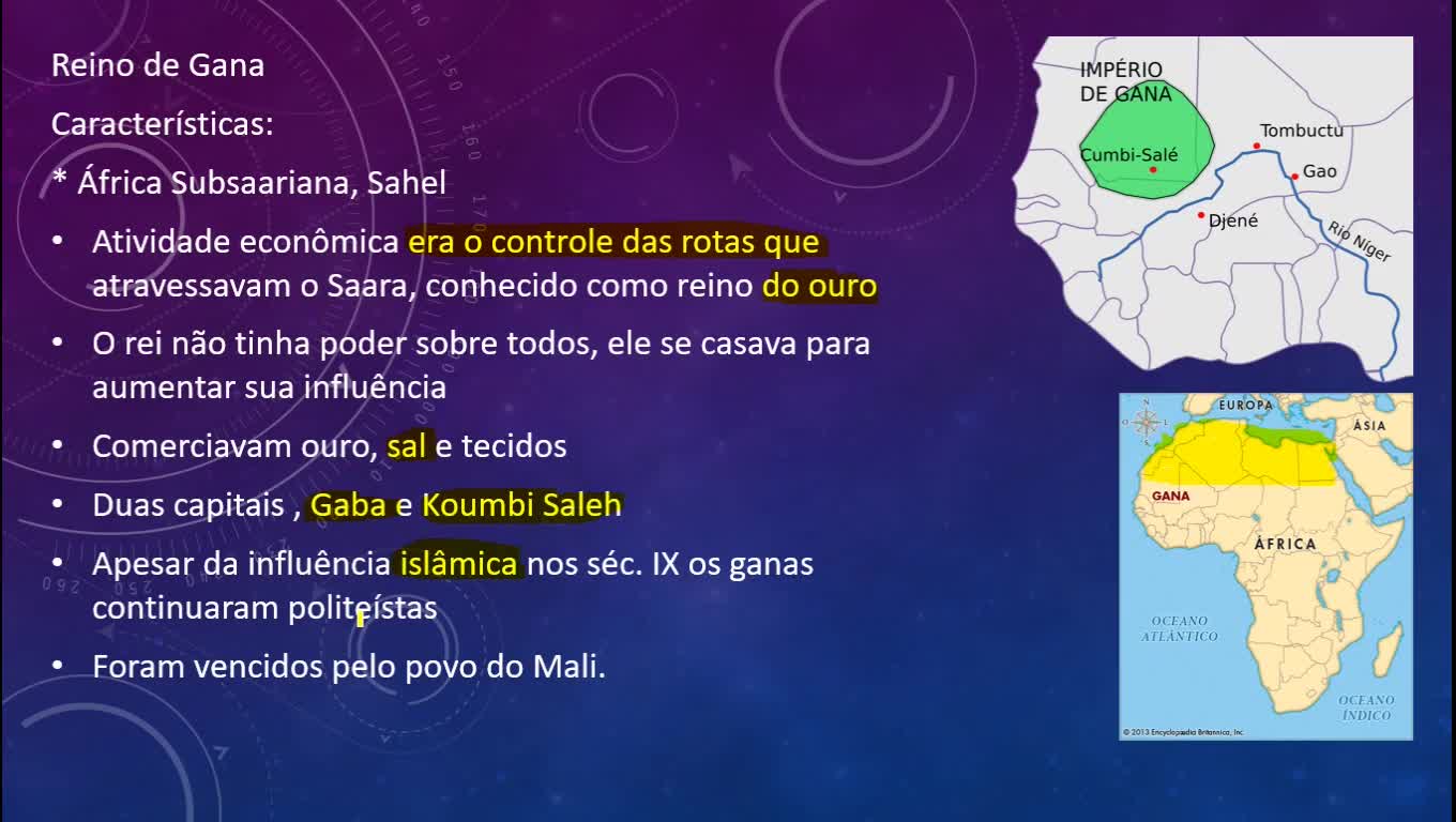 Aula sobre Reinos Africanos