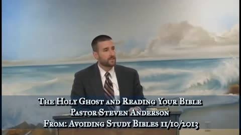 The Holy Ghost and Reading Your Bible