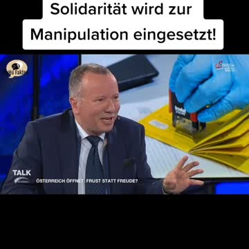 Dr. Markus Krall Solidaritaet Manipulation