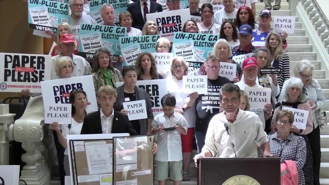 Joseph Rossi Speaks at Georgia State Capitol