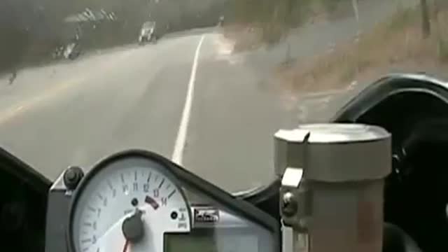 Wheelie crash