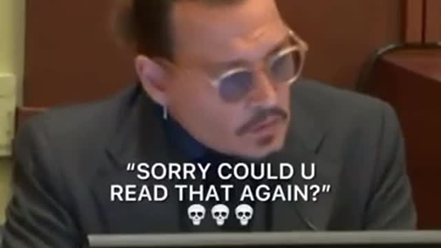 Johnny Depp Funniest Moments in court