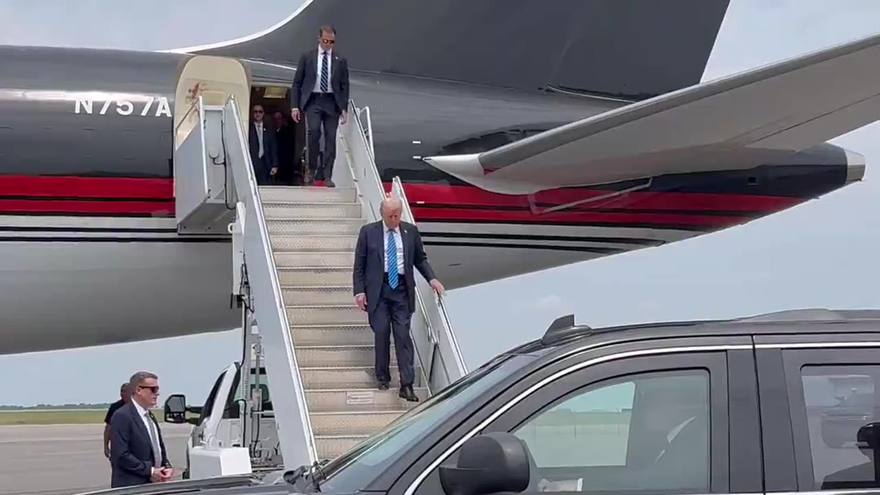 President Trump arrives in beautiful Nashville, Tennessee! #Bitcoin2024