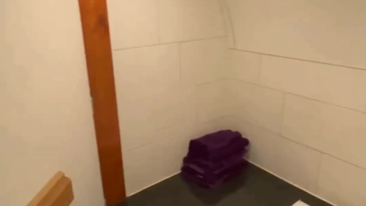 Apartment on wheels inside a bus