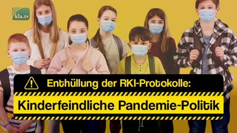 RKI-Protokolle offenbaren kinderfeindliche Pandemie-Politik!