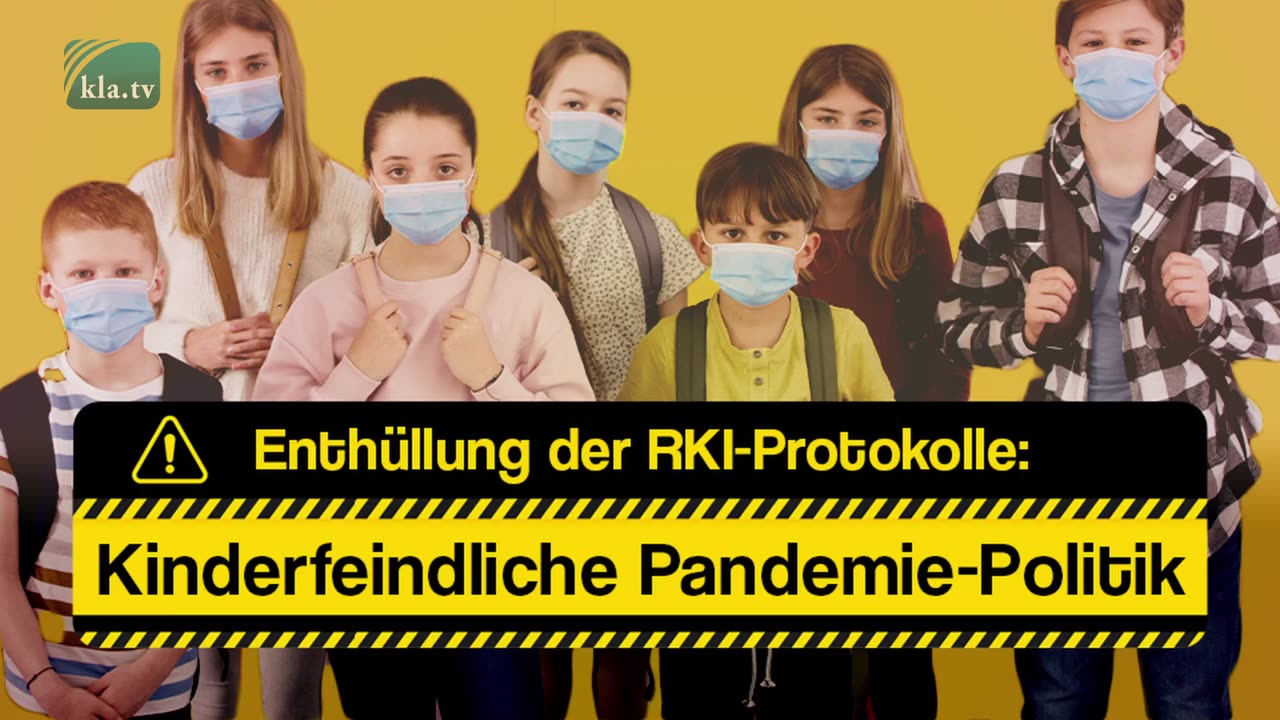 RKI-Protokolle offenbaren kinderfeindliche Pandemie-Politik!