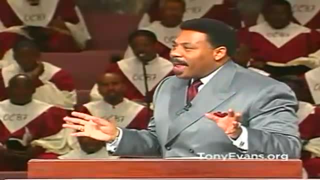 Dr. Tony Evans, Getting More Than Expected