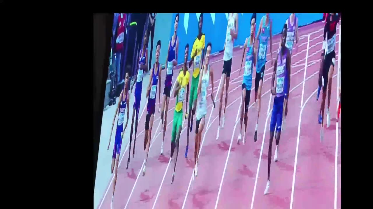 DeAndre Daley's anchor leg clinches Jamaica's win in the U20 4x100m World Athletics Championship