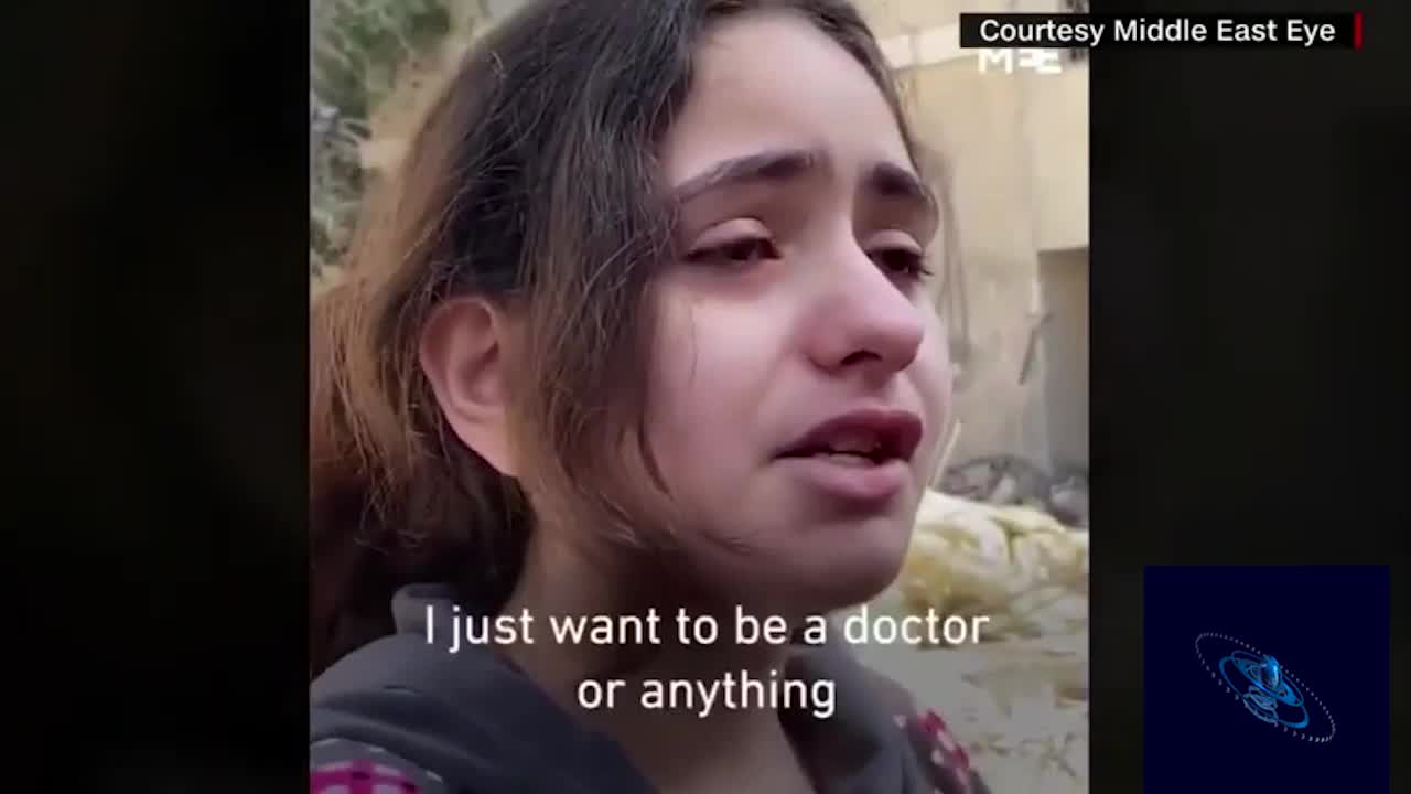 Video of 10-year-old in Gaza: 'I can't deal with this anymore'