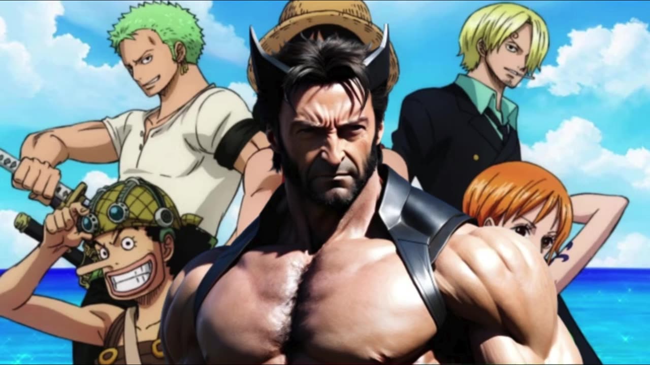 [Wolverine sings/AI Cover] One piece Opening 26 Hiroshi Kitadani - UUUUUS!/AASU!