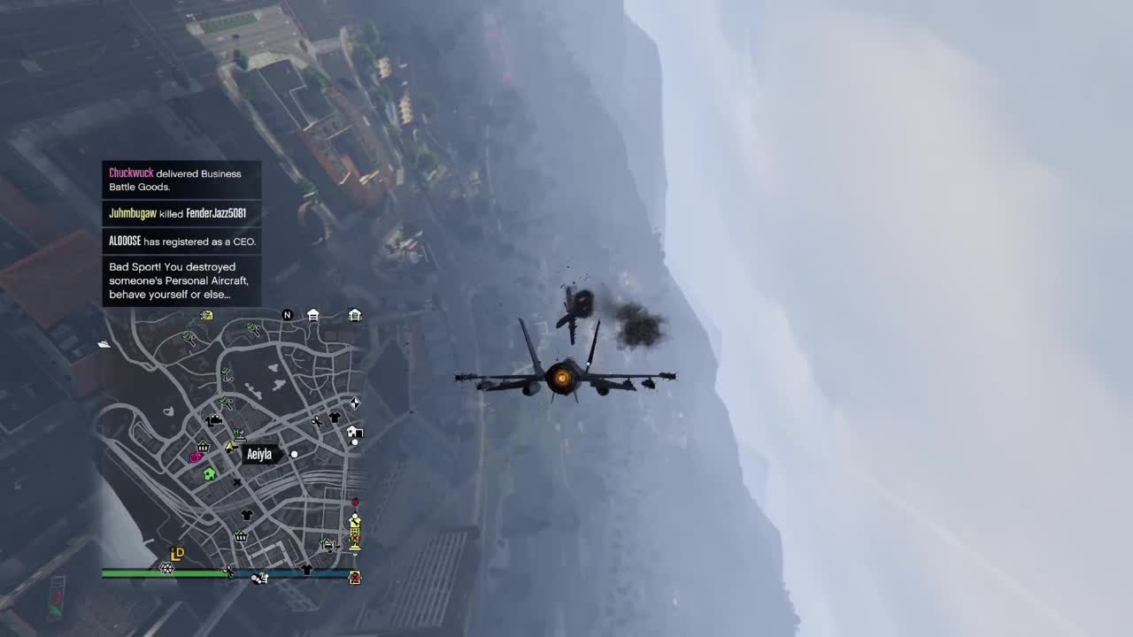 GTA Dogfighting