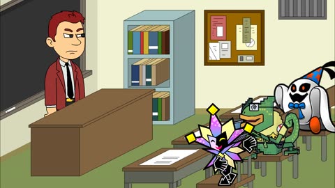 Dimentio Behaves On The First Day Of School