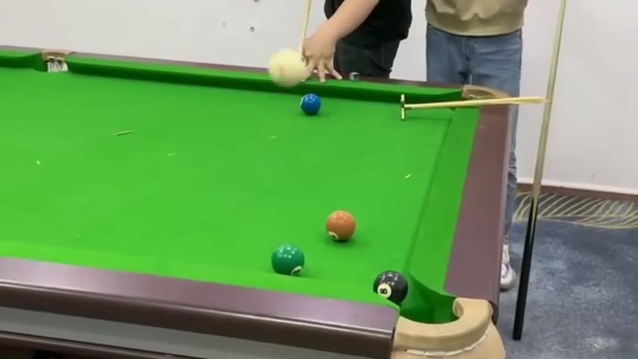 Funny billiards video