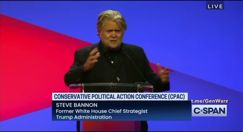 CPAC Bannon 2022 Full Speech