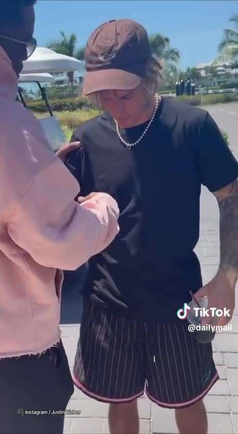 Was Diddy checking Justin Bieber for a wire?