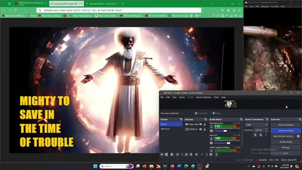 GMS - JEREMIAH WAS SAVED FROM THE PIT THE ELECT WILL BE SAVED FROM THE PIT.mp4