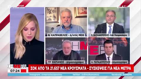 ΒΑΣΙΛΑΚΟΠΟΥΛΟΣ-ΑΚΟΥΣΤΕ ΤΙ ΕΙΠΕ Γ ΤΟΥΣ ΑΝΕΜΒΟΛΙΑΣΤΟΥΣ.