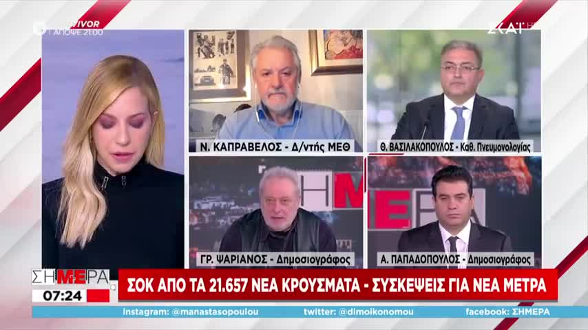 ΒΑΣΙΛΑΚΟΠΟΥΛΟΣ-ΑΚΟΥΣΤΕ ΤΙ ΕΙΠΕ Γ ΤΟΥΣ ΑΝΕΜΒΟΛΙΑΣΤΟΥΣ.