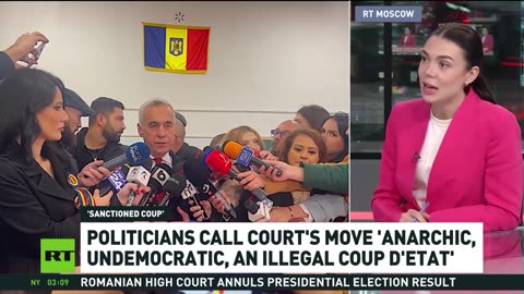 Romanian presidential elections annulled as anti-war candidate wins first round