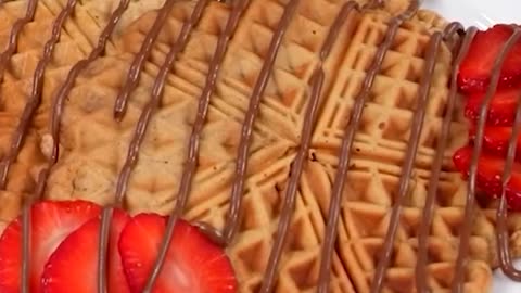 Easy waffle recipe 😋#Famous #Viral #Tranding #USA #canada