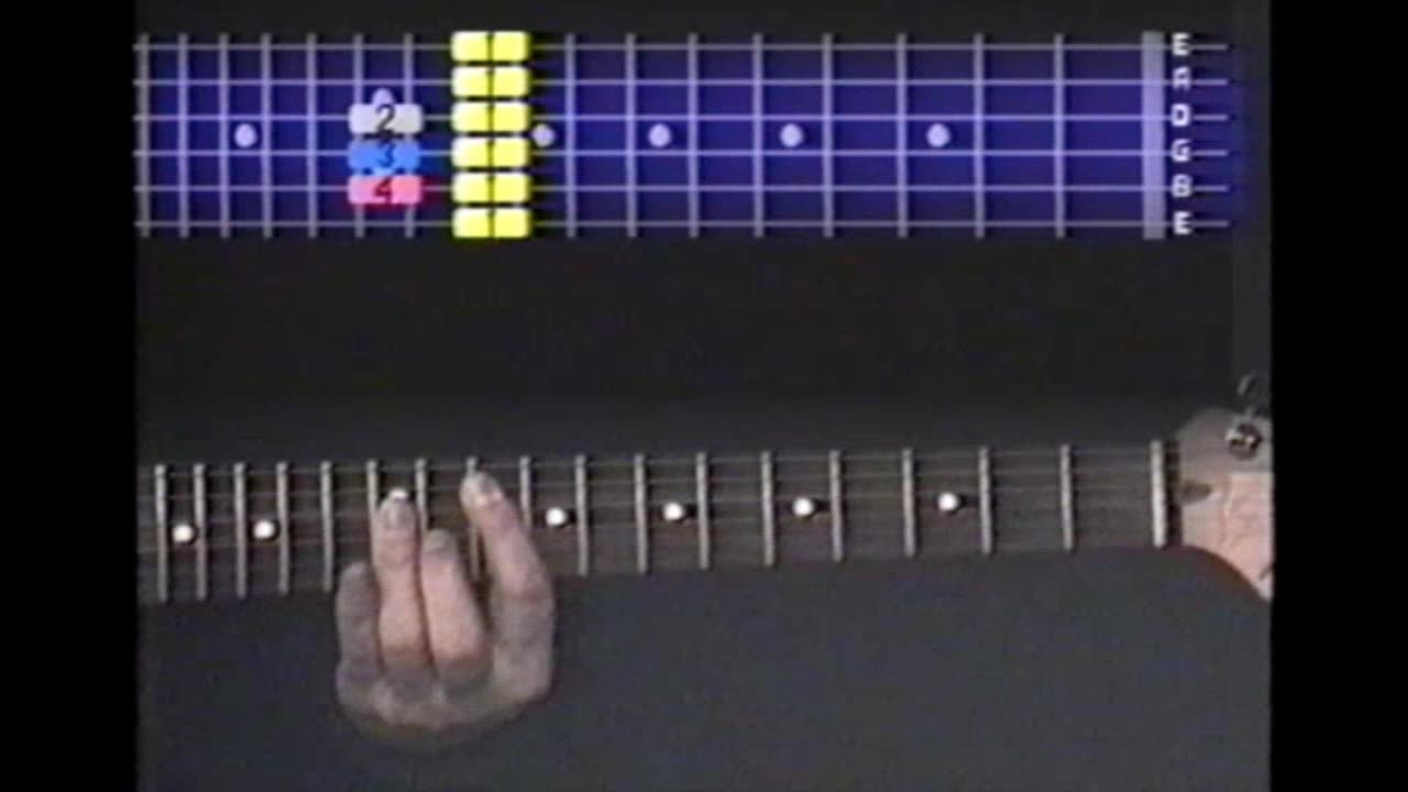 Universal Major Pentatonic Form2 Key of G