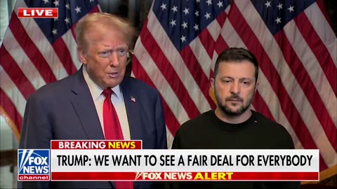 Trump is commanding the room right now—night and day from Kamala’s meeting with Zelensky yesterday!