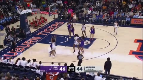 Highlights for LSU vs Auburn women
