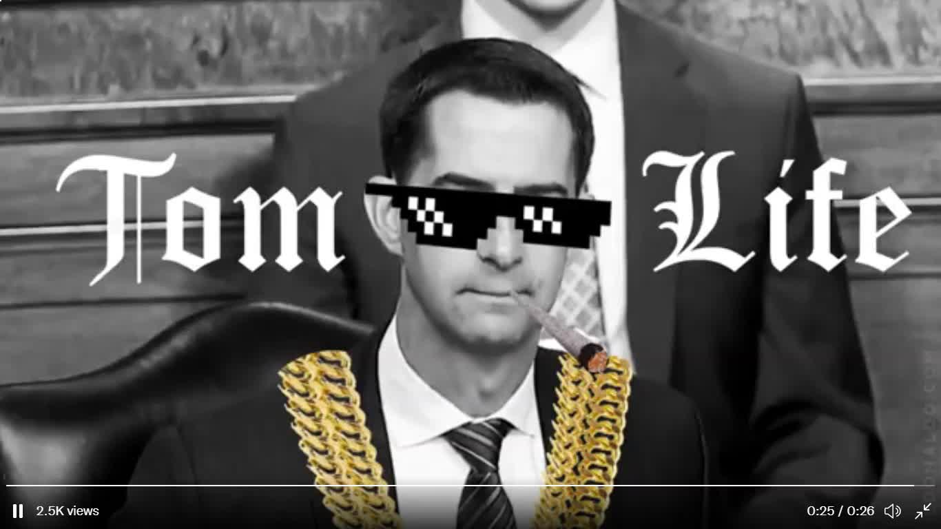 Gangster Tom Cotton