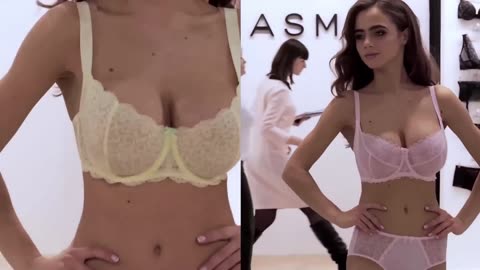 Sexy BIG BOOB in BIG BRA Solomia Maievska JasmineLingerie -LingerieFashionHubملابس داخلية مثيرة