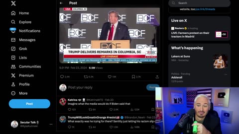 Trump Says Black People Like Him For His Criminality _ The Kyle Kulinski Show