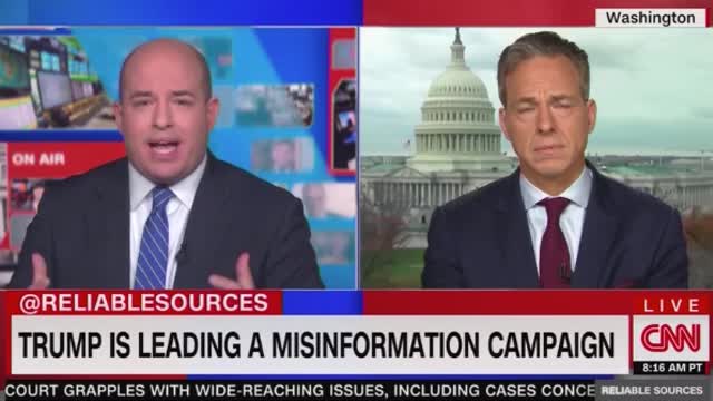 CNN's Brian Stelter Worries Journalists Aren't Negative Enough on Trump