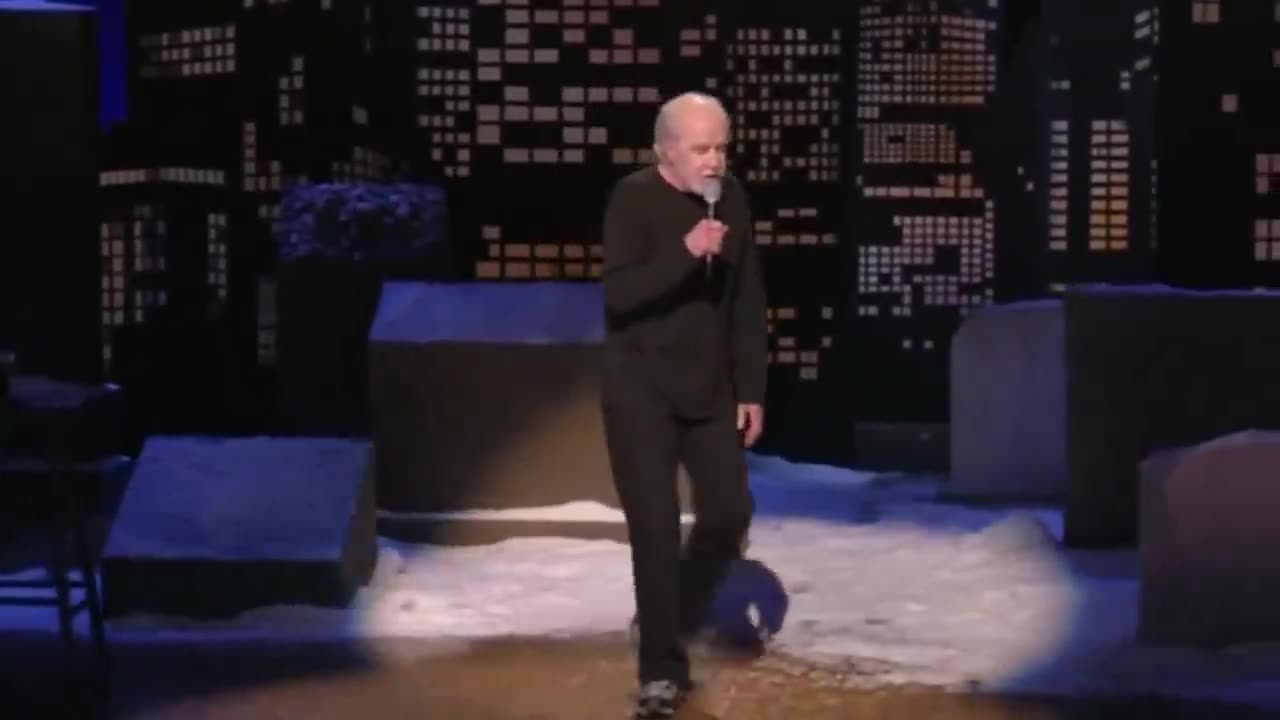 George Carlin 2005 It's a big club and you ain't in it long clip