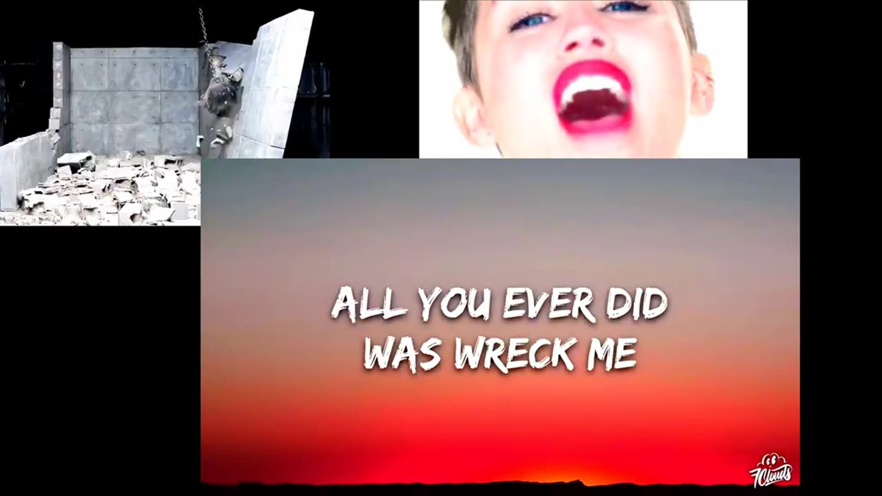Miley Cyrus - Wrecking Ball (Official Video, Director's Cut And Lyrics All At Once) 4K 60FPS Remake