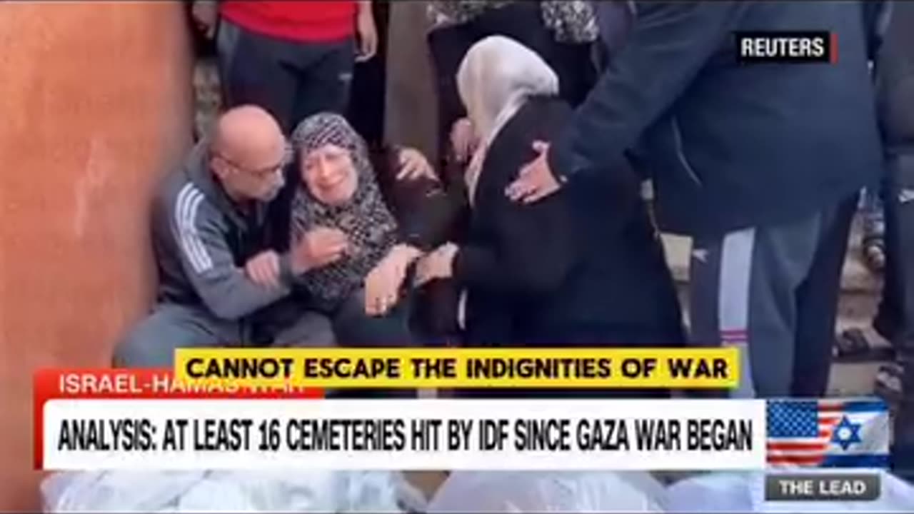 Israel savagely desecrating cemeteries