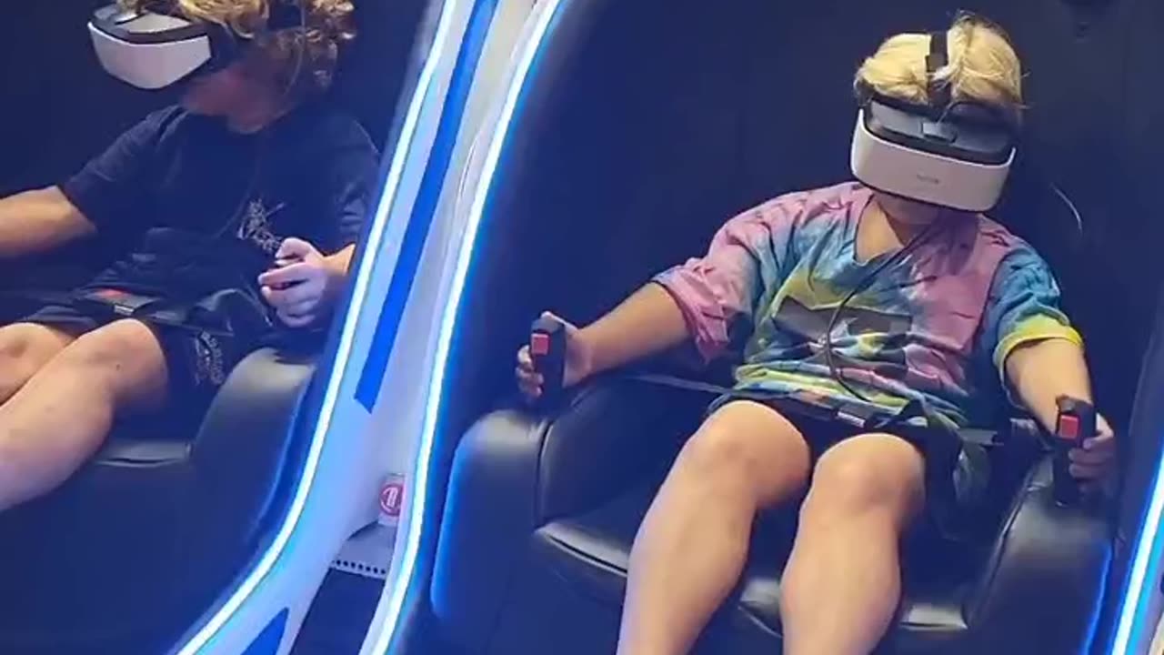 He looked SO PANNICKED! First time trying VIRTUAL REALITY headsets 😅 | Kuala Lumpur | Family Travel