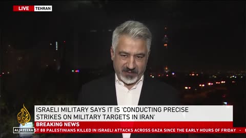 sraeli military confirms it has launched attacks on Iran