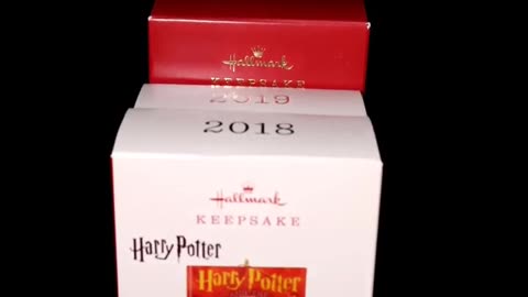 The COMPLETE Hallmark Ornaments Harry Potter Book Covers #wizardingworld #hallmark #ornaments