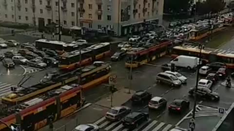 Traffic Tetris