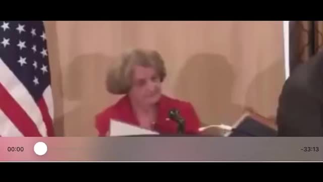 90-year-old woman. Tells her experience with communism.