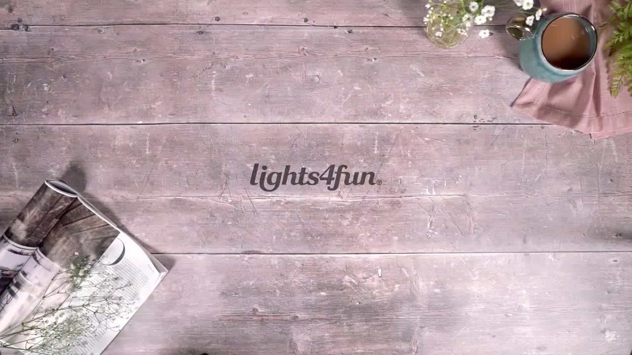 DIY Personalized Light Up Name Wall Decoration