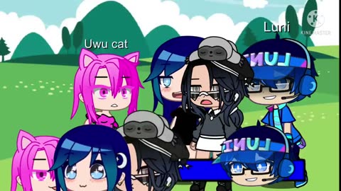 Uwu cat vs Luni plot twist at the end #savethegachacommunity #stopgachaheat