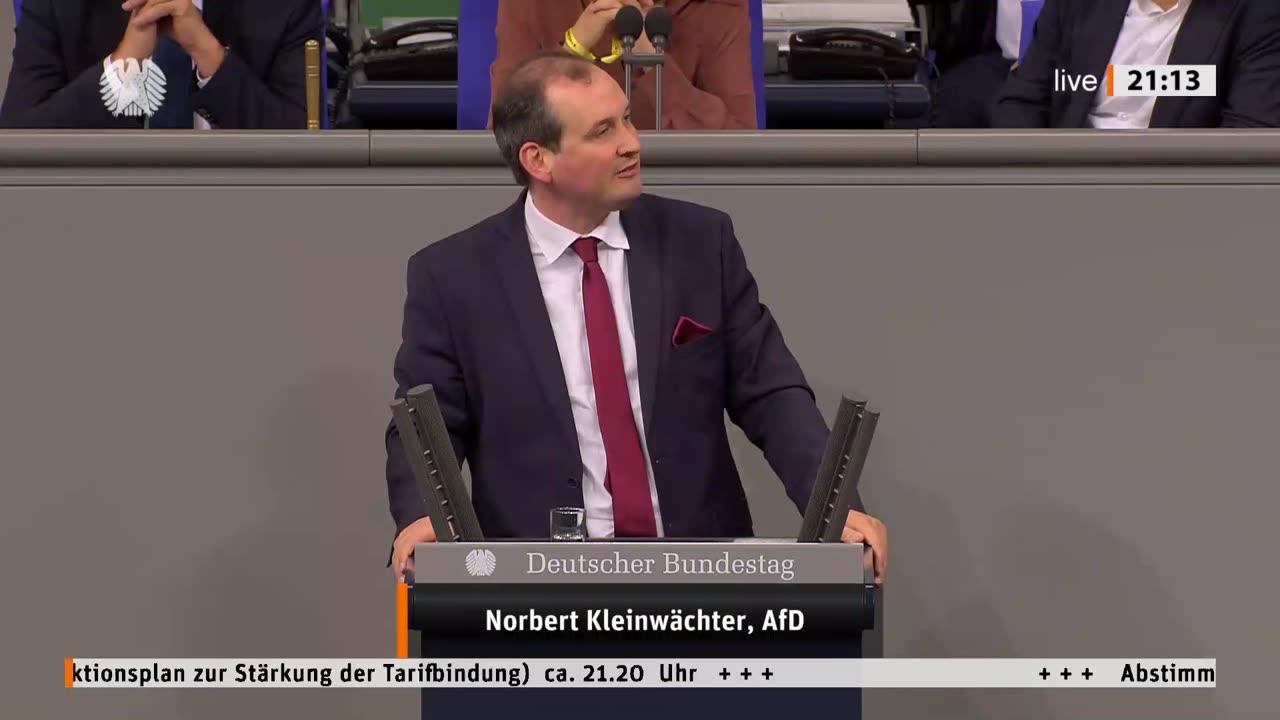 Norbert Kleinwächter Rede vom 04.07.2024 (2) – Aktionsplan zur Stärkung der Tarifbindung