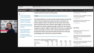 Episode 254: Update on banking industry ratios and interest rate risk